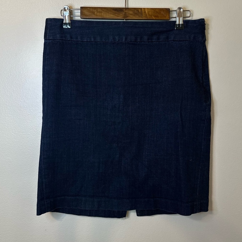 Tommy Hilfiger Dark Blue Denim Skirt